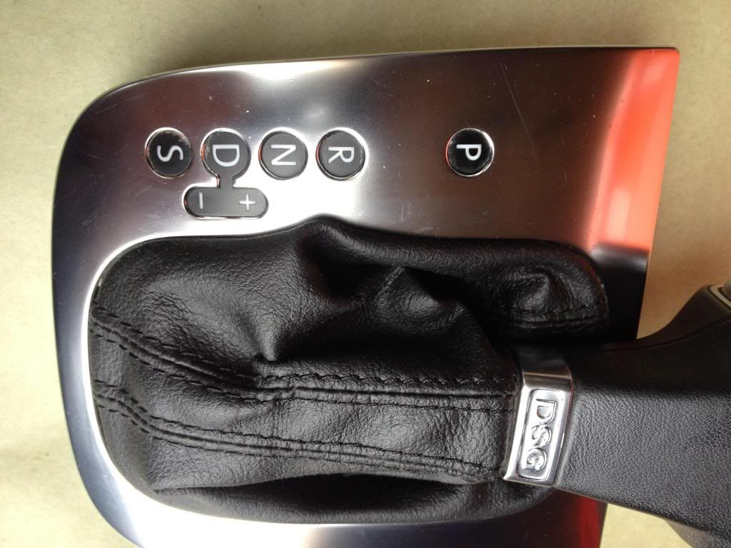 FS MKVI shift knobboot / MKV DSG Shifter VW Vortex Volkswagen Forum