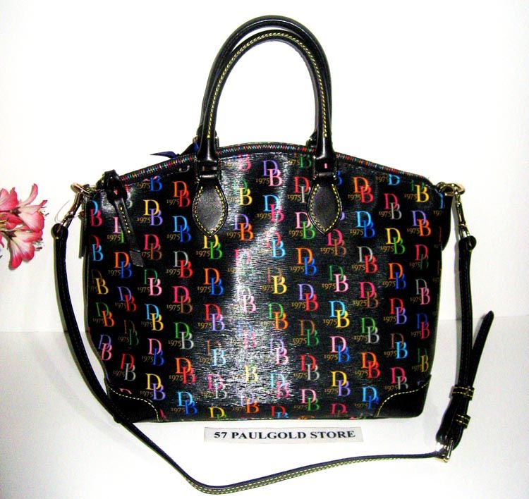 dooney & bourke 1975 signature classic satchel