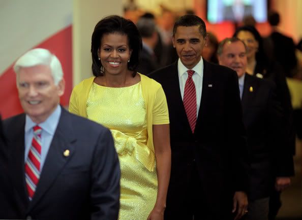 Michelle obama in celebrity hairstyle