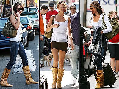 Celebrity Fashion Trends  Cowboy Boots on Winter Celebrity S Boot Shoes 2011   2011 Wedding L Celebrity Fashion