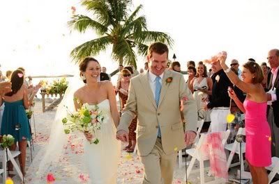 Celebrity Beach Wedding Theme