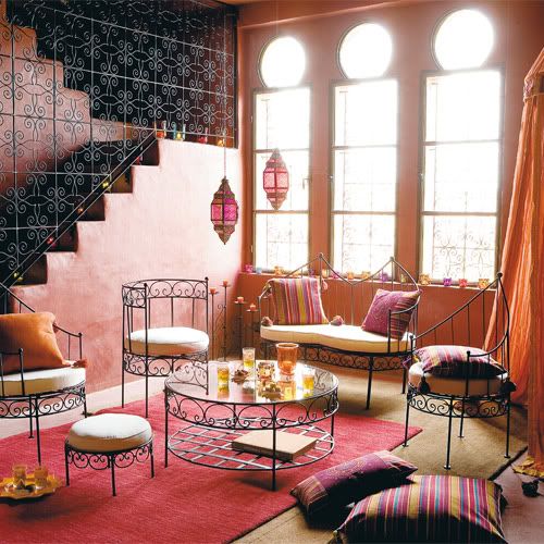 Labels Arabian Design Idea Moroccan Home Style Pink Livingroom Labels Arabian Design Idea Moroccan Home Style Pink Livingroom