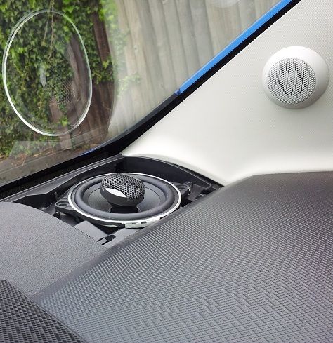 peugeot 107 dash speakers
