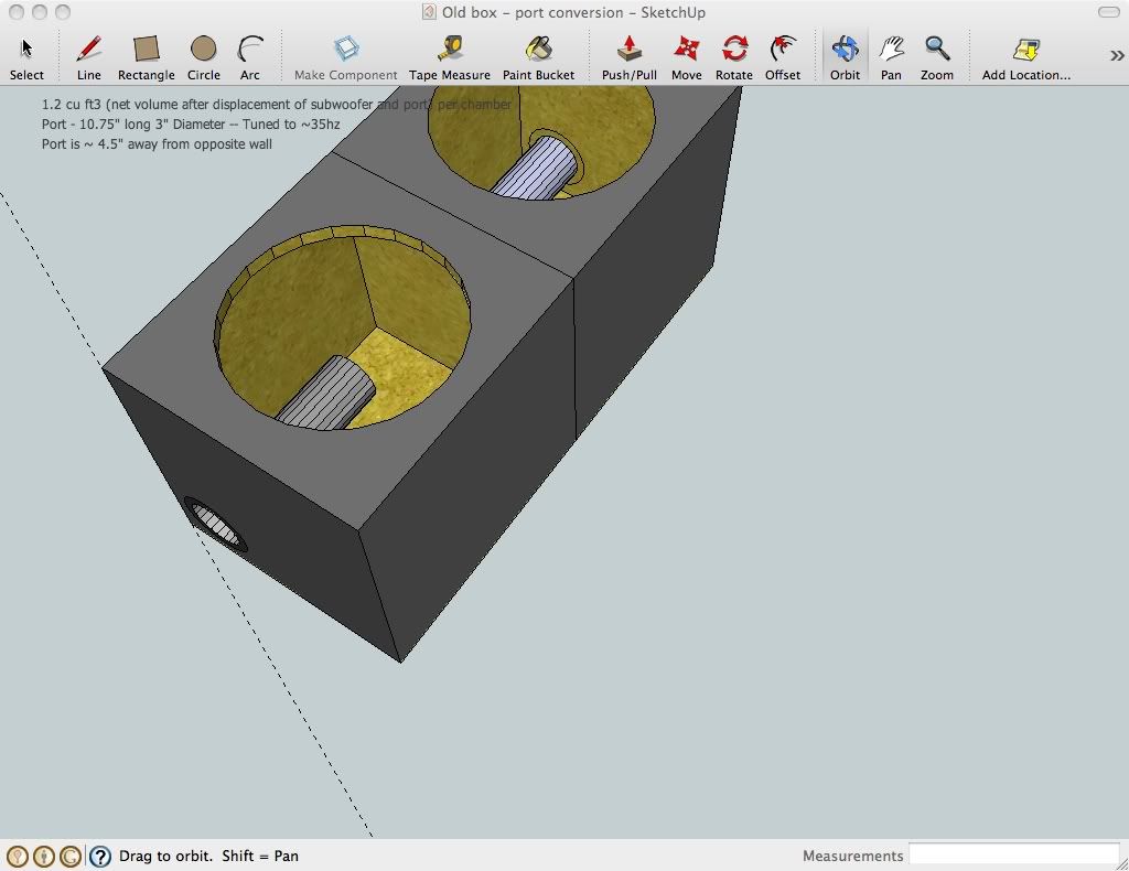 Converting sealed box to ported Realm of Excursion
