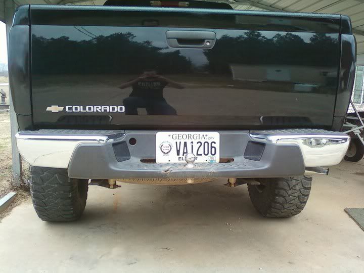Want To Trade Stock Rear Bumper with hitch ball for Roll Pan w