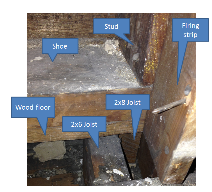 Replacing tooshort joists after mud bed removal DIY Home Improvement