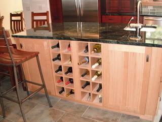 kitchen wine storage