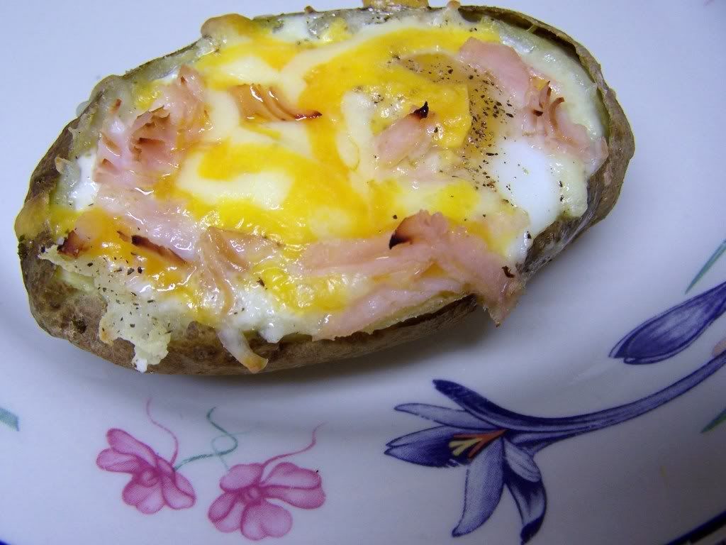 Potato Baker Recipe Egg Stuffed Baked Potatoes Cooking for My Kids