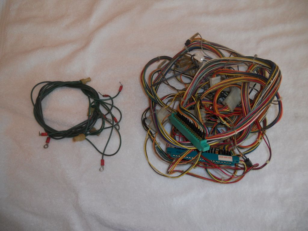Nintendo Vs. Wire Harness - Unhacked. Includes control panel harness as well. - $29