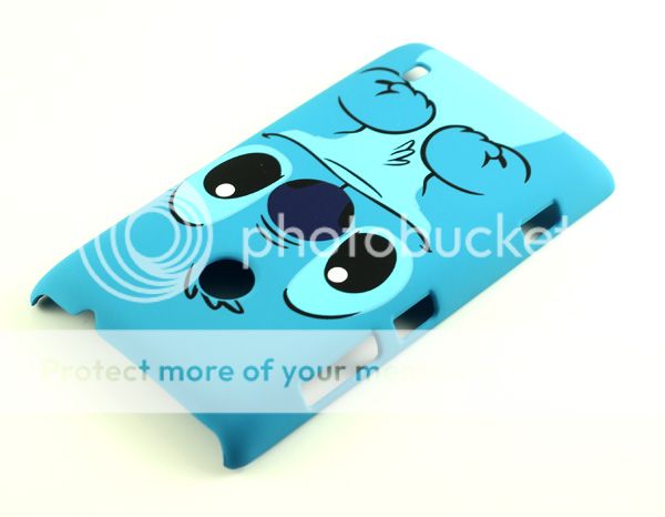 For Nokia Lumia 520 Cute Stitch Back Case Cover Pouch Fitted RM 915 Flame