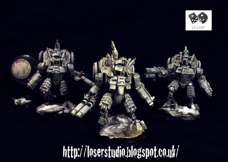 Tau Snow Scout Cadre by Lil'Legend Studio - Forum - DakkaDakka