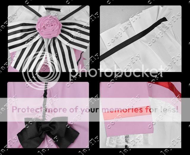 Black Butler Kuroshitsuji Ciel Cosplay Dress Costume  