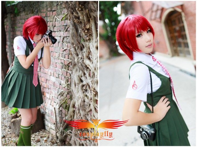 Super Danganronpa 2 Mahiru Koizumi Mahiru Cosplay Costume Dress Custom ...