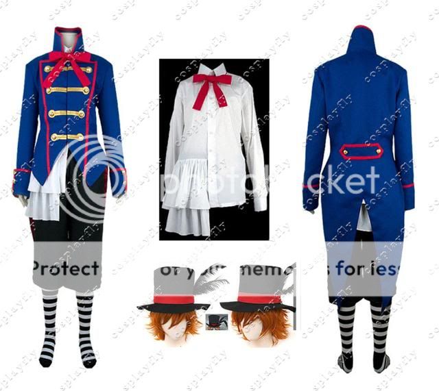 black butler drocell cainz cosplay costume c0068