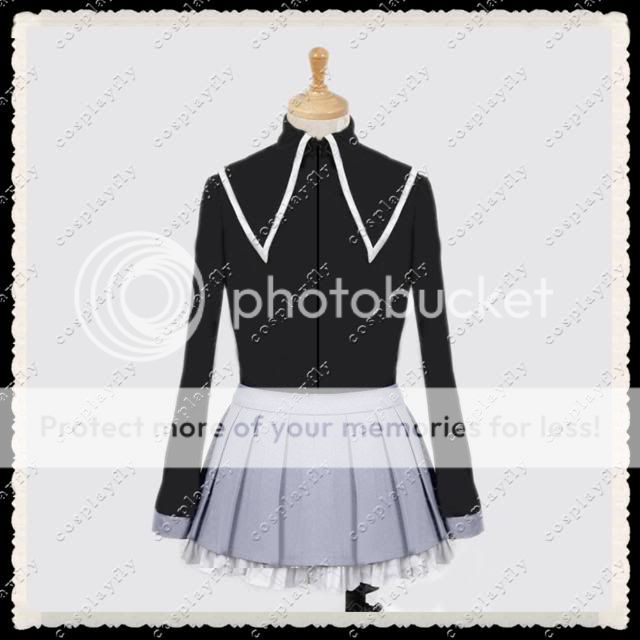 Puella Magi Madoka Magica Homura Akemi Cosplay Costume  