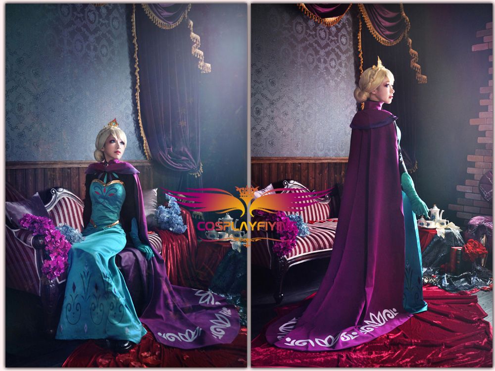 queen elsa coronation costume