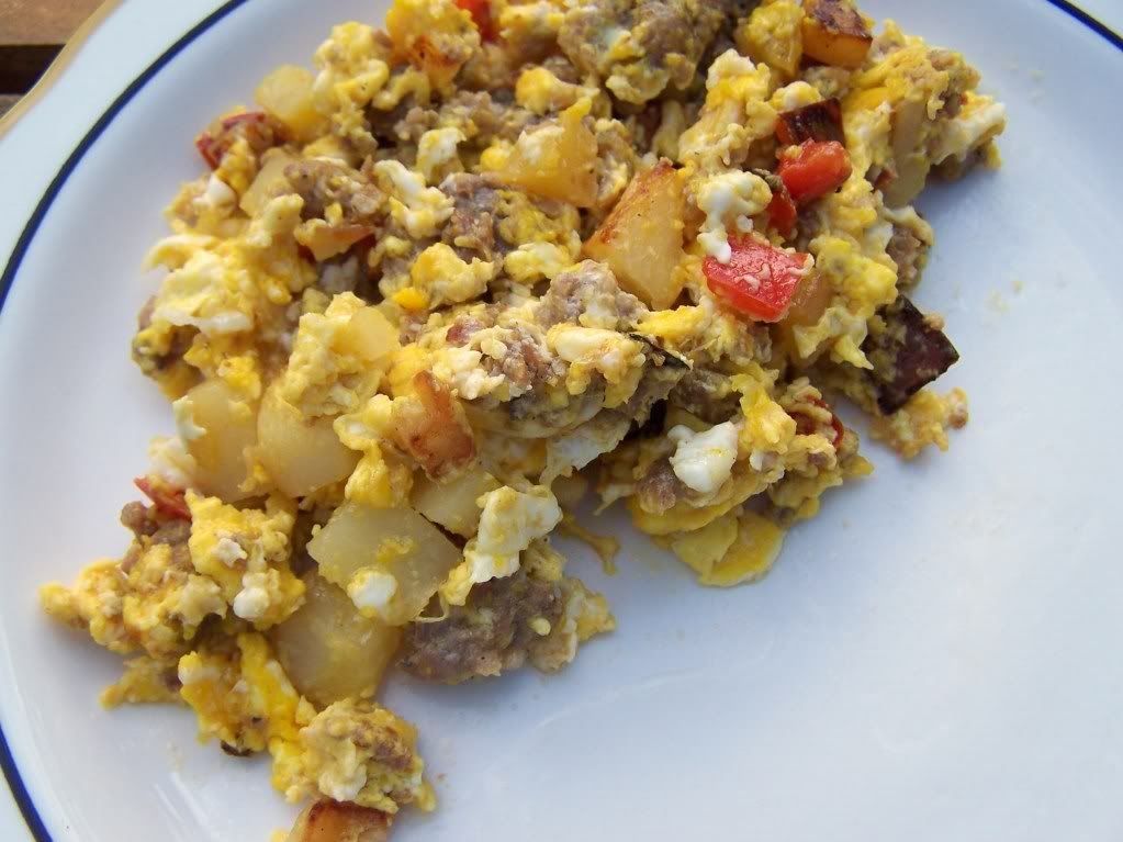 Happy November – Recipe: Southwestern Egg Scrambler – Cooking for My Kids